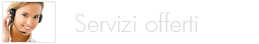 Servizi offerti